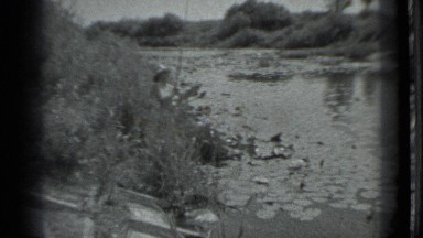 1983: lady preparing for fishing RUSSIA