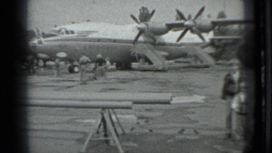 1983: closer view of aeroplane RUSSIA