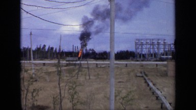 1971: there was fire and truck was going MOSCOW RUSSIA
