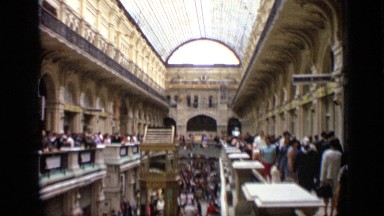 1971: it is place where peoples look too busy to work MOSCOW RUSSIA