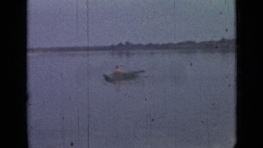 1967: boat ride on river RUSSIA