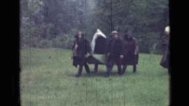 1967: group of people gathered and walking RUSSIA
