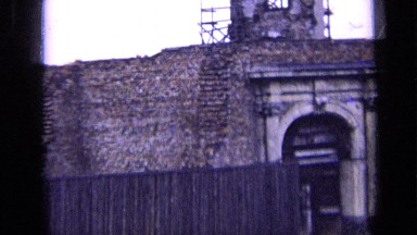 1963: very old building and its entrance RUSSIA