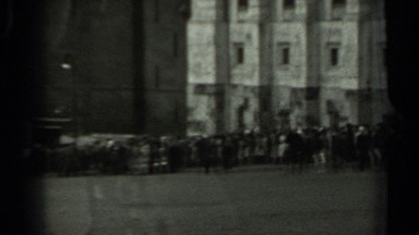 1963: people gathered and walking RUSSIA