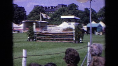 1963: the horse was running and jumping in race ENGLAND