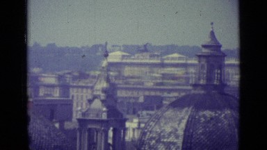 1962: The Beautiful Scenario of City Side Areas Vatican City
