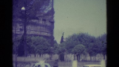 1962: a city view from car VATICAN CITY