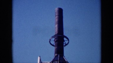 1961: space shuttle getting ready to move into space, space shuttle launched