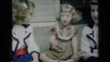 1961: the children were sitting and laughing MISSOURI