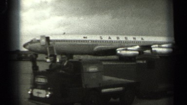1961: shot of sabena airplane MISSOURI