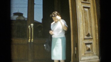 1962: Couple Get Ready to Go Out as Woman Hides Inside House