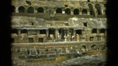 1962: roman very old stadium historical buildings very beautiful ROME ITALY