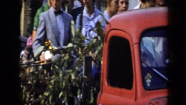1959: people are travelling on car ALEDO TEXAS