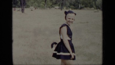 1948: girls cat costume NEW YORK