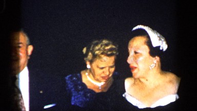 1948: gathering of people well dressed on occasion of event NEW YORK