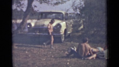1962: People Gathered and Enjoying Russia