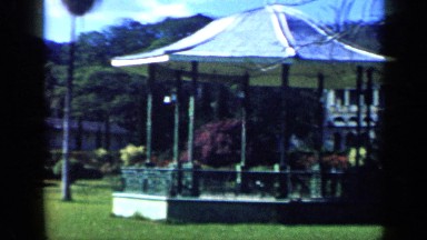 1959: large and spectacular building with lawn, pavilion and garden in premises
