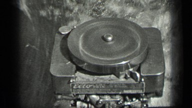 1939: mortar fixed in the boat where peoples enjoying their vacation LONG LAKE