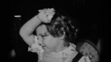 1950: cute little tykes getting ready to chow down NEW YORK