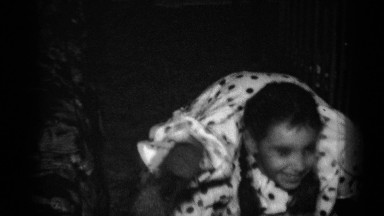 1950: Two Cute Girls Playing, Fighting, and Smiling in New York