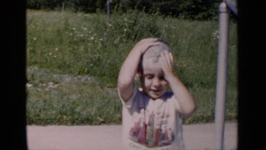 1951: cute activities of a little,boy NEW YORK