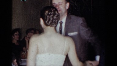 1954: a couple dancing at a wedding NEW YORK