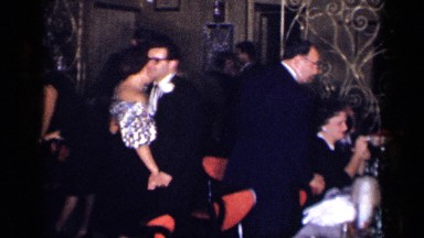 1954: people enjoying party NEW YORK