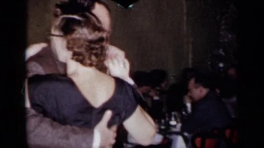 1954: a happy couple dancing in the party on an occasion NEW YORK