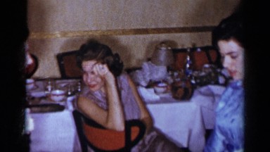 1954: the beautiful girls are dancing on the wonderful party NEW YORK