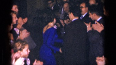 1954: the couples showing their love each other NEW YORK
