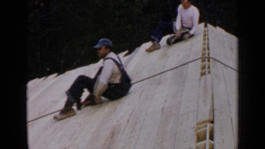 1957: fixing our leaky roof BIRMINGHAM ALABAMA