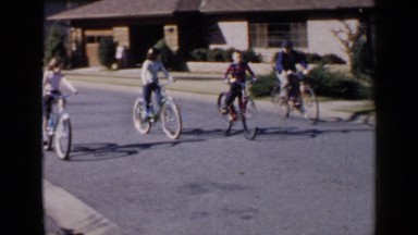 1957: Children Playing in the Street Birmingham Alabama