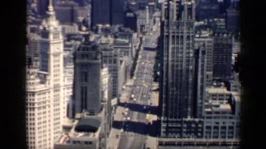 1958: the beautiful view of the city side CHICAGO