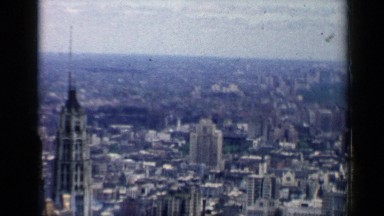 1958: sky high buildings are present where there are more buildings are covered