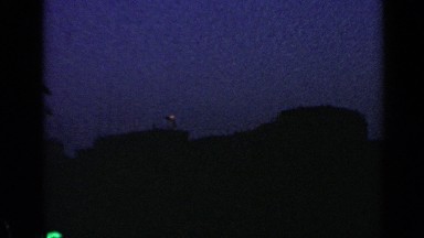 1960: a fire spark coming from the sky where fire is lighting at some place ROME