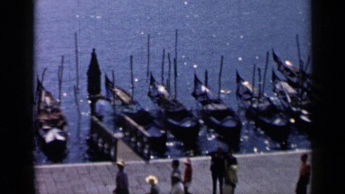 1960: a scenery from sea VENICE ITALY