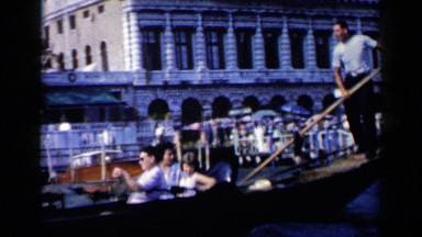 1960: the beautiful view of the man made nature VENICE ITALY