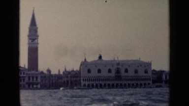 1960: beautiful view of buildings VENICE ITALY