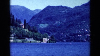 1960: houses on the shore of a lake VENICE ITALY