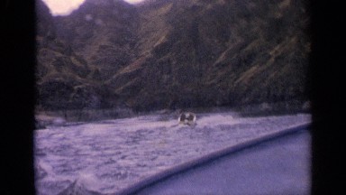 1963: a view from moving transport IDAHO