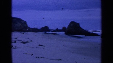 1963: beauty of seashore,in an morning time. SAN FRANCISCO CALIFORNIA