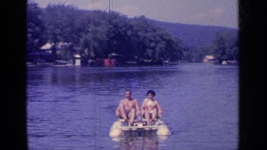 1964: the couple's enjoying their occasion GREENWOOD LAKE NEW YORK