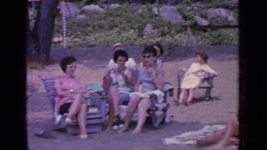 1964: a women get together GREENWOOD LAKE NEW YORK