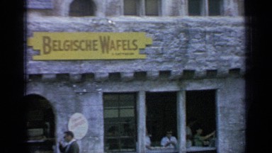 1964: a view of some buildings WORLDS FAIR NEW YORK