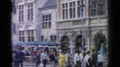 1964: the people are enjoy their lunch in the restaurant WORLDS FAIR NEW YORK