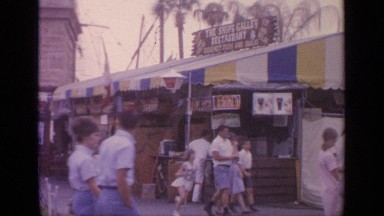 1964: the view of the city side WORLDS FAIR NEW YORK