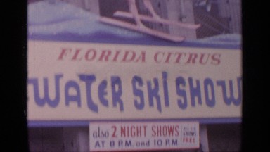 1964: this is a show where water ski show is appears WORLDS FAIR NEW YORK