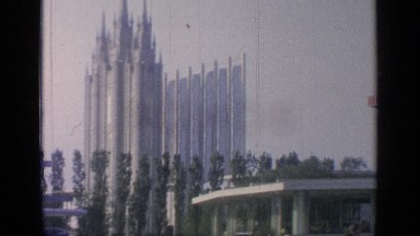 1964: lot of building and architecture WORLDS FAIR NEW YORK