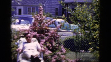 1965: a common scenery of house LONG ISLAND NEW YORK
