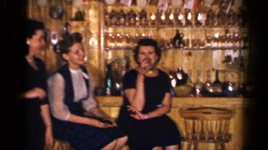 1965: party of people gathered around and enjoying LONG ISLAND NEW YORK